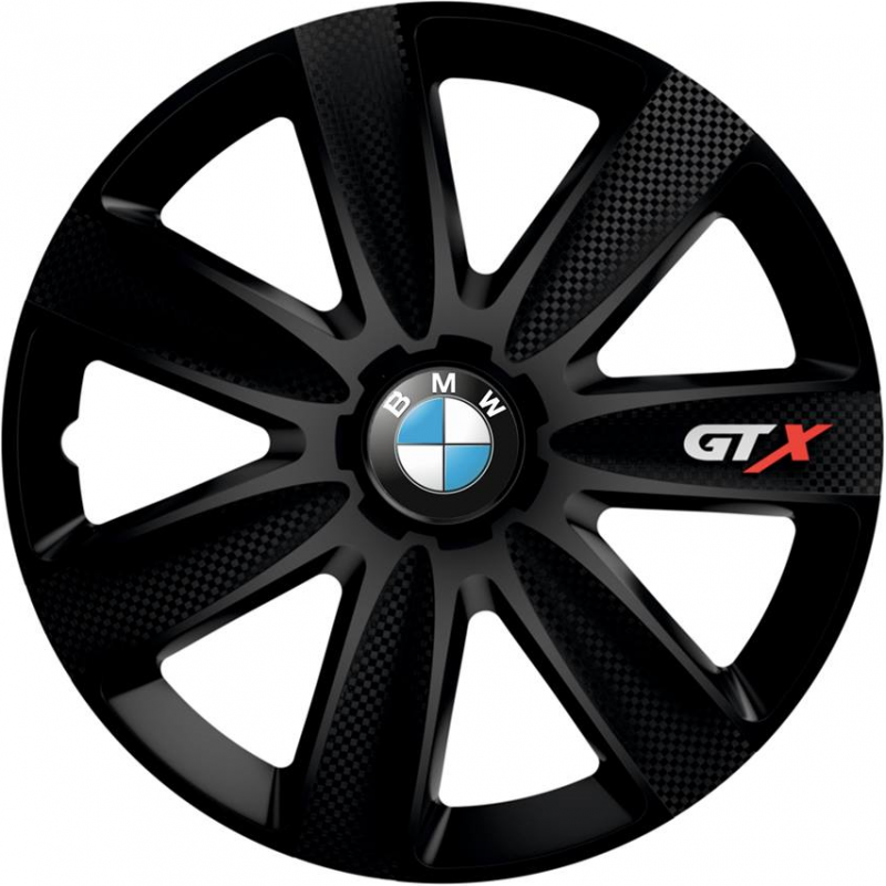 PUKLICE PRE BMW 16" GTX black 4ks